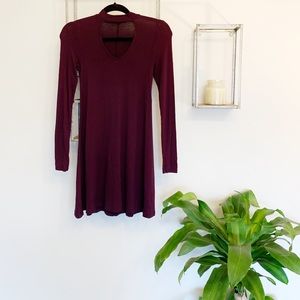 Choker Neck Long Sleeved Mini!